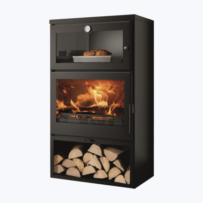 Печь-камин с духовкой PANADERO Oven Ecodesign