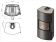 Печь EMBER Гордана 480 L black